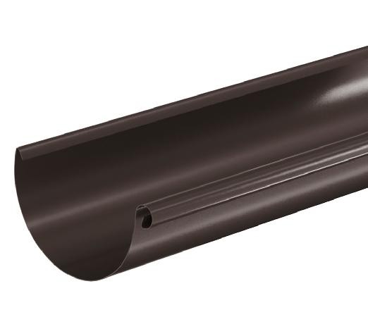 Водосток Aquasistem, система 150/100 - Водосточный желоб 3.00м RR 32 Тёмно Коричневый купить в Оренбурге