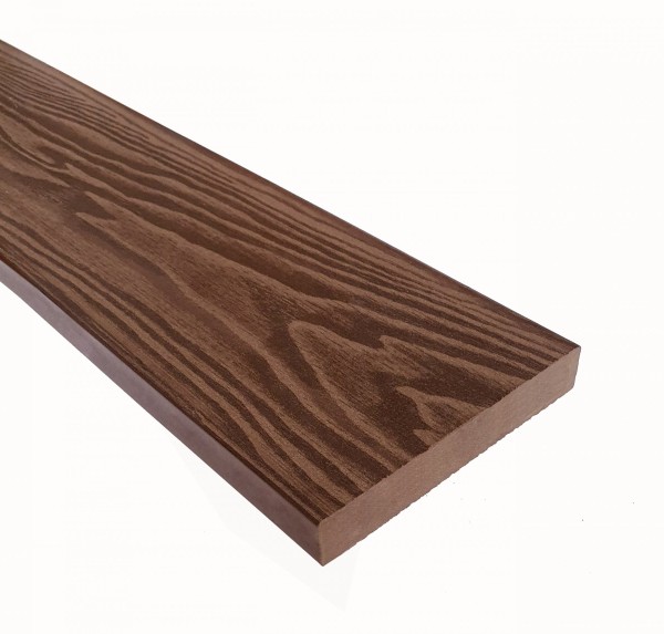 Террасная доска из ДПК Terrapol Смарт 3D Полнотелая без паза Орех Милано купить в Оренбурге