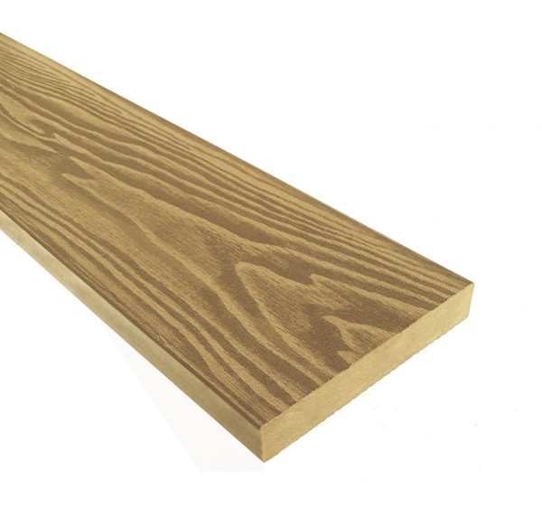 Террасная доска из ДПК Terrapol Смарт 3D Полнотелая без паза Дуб Севилья купить в Оренбурге