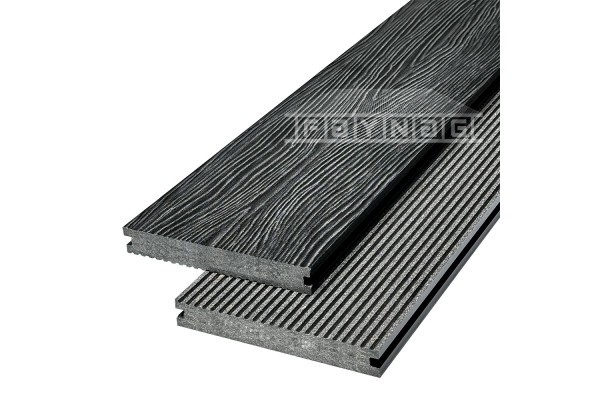 Террасная доска из ДПК Faynag Premium Massive 3D — Кварц купить в Оренбурге