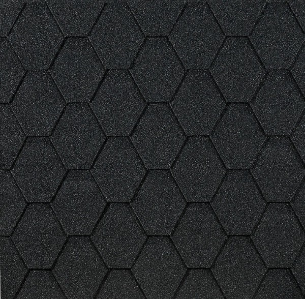 Гибкая черепица EURASIA Docke, Коллекция ШЕСТИГРАННИК Серый купить в Оренбурге