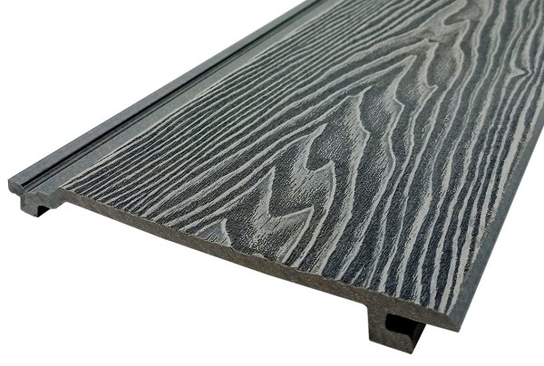 Сайдинг Darvolex 185x19x3000мм, 3D тиснение Серый купить в Оренбурге