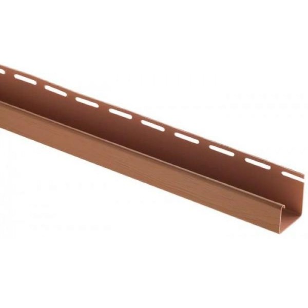 J-профиль Люкс Крашенный, T-15, ВН, Cветлый Дуб купить в Оренбурге