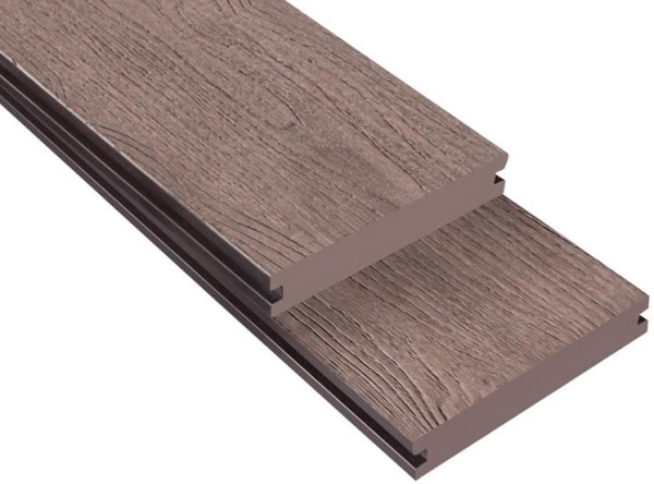 Террасная доска ДПК Outdoor 3D полнотелая NEVADA/CALIFORNIA BROWN коричневая микс купить в Оренбурге