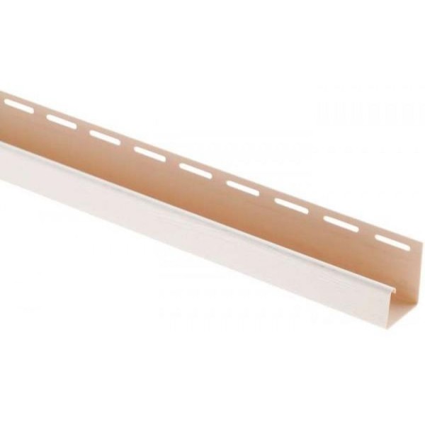 J-профиль Люкс Крашенный, T-15, ВН, Белый купить в Оренбурге