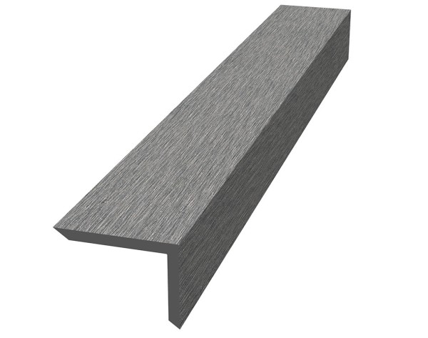Уголок ДПК для террасной доски NauticPrime, 60x40x2900мм Тёмно-серый купить в Оренбурге