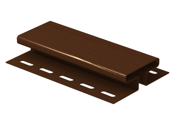 H-планка Ю-пласт Классика коричневая купить в Оренбурге