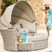 Диван-Трансформер AFINA плетеный из иск. ротанга AFM-325 Beige купить в Оренбурге