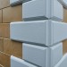 Угол Наружный к Фасадным Термопанелям Доломит Дагестанский Камень 400 мм Белый купить в Оренбурге