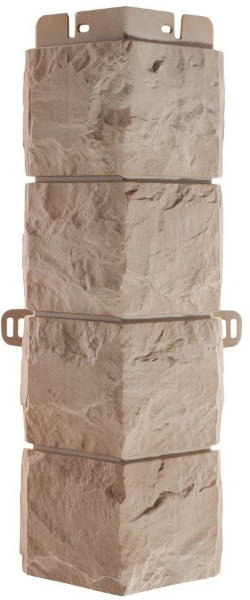 Фасадная панель Наружный угол фагот (талдомский), 0,45 х 0,13м (н) купить в Оренбурге
