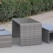 Диван-Трансформер AFINA плетеный из иск. ротанга S330G-W78 Grey купить в Оренбурге