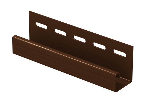 J-планка Ю-пласт Классика коричневая купить в Оренбурге