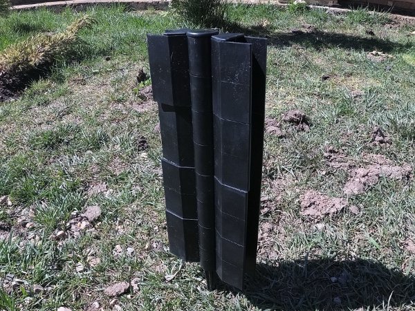 Угловой элемент поворотный, пластиковый от 60° до 300° для доски 300х30 мм из ДПК чёрный Holzhof купить в Оренбурге