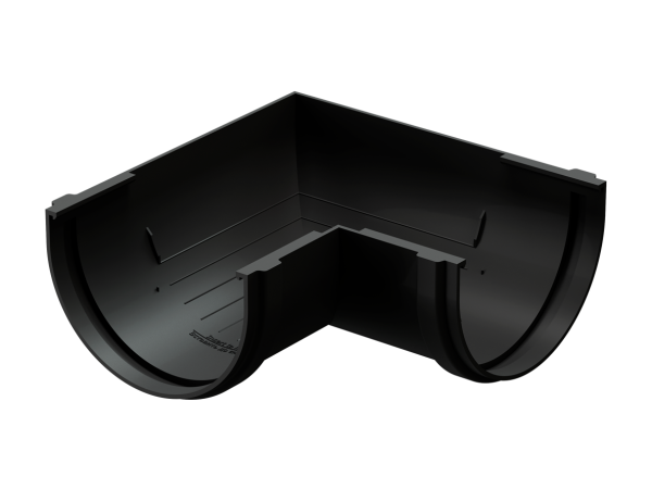 Угол желоба универсал 90˚ Docke Premium ПВХ - Карбон купить в Оренбурге