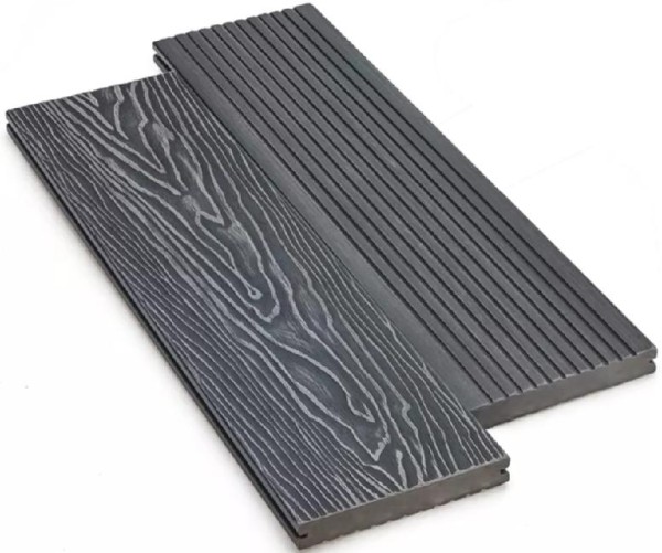 Террасная доска ДПК Deckart Monolit 3D Графит купить в Оренбурге