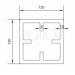 Столб SEQUOIA Evolution 3D WOOD GRAY купить в Оренбурге