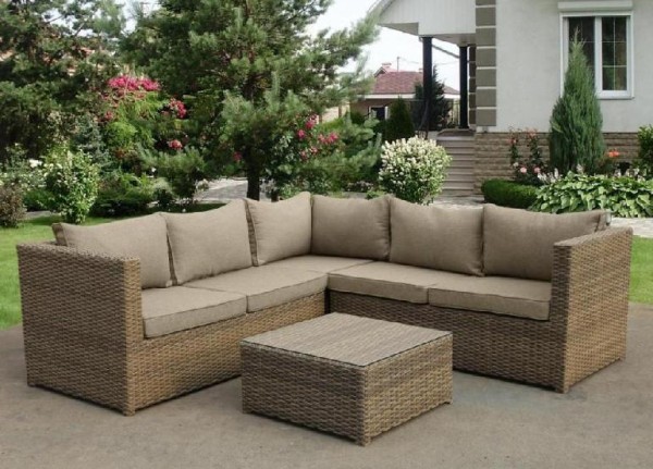 Комплект мебели AFINA плетеной из иск. ротанга YR825B Beige купить в Оренбурге