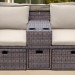 Комплект мебели AFINA плетеной из иск. ротанга AFM-330B Brown купить в Оренбурге
