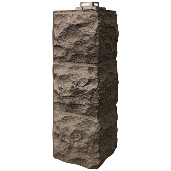 Угол Фасайдинг Серия «Доломит» Дымчатый купить в Оренбурге