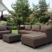 Комплект мебели AFINA плетеной из иск. ротанга YR821A Brown/Beige купить в Оренбурге