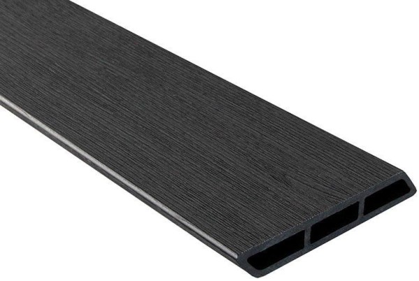 Доска Ромбус 3D ДПК Outdoor STORM BLACK черная купить в Оренбурге