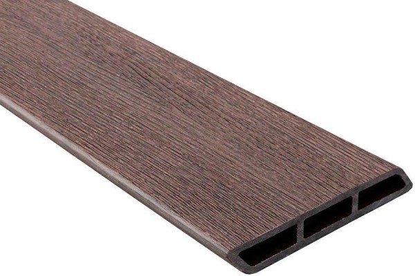 Доска Ромбус 3D ДПК Outdoor STORM BROWN коричневая микс купить в Оренбурге