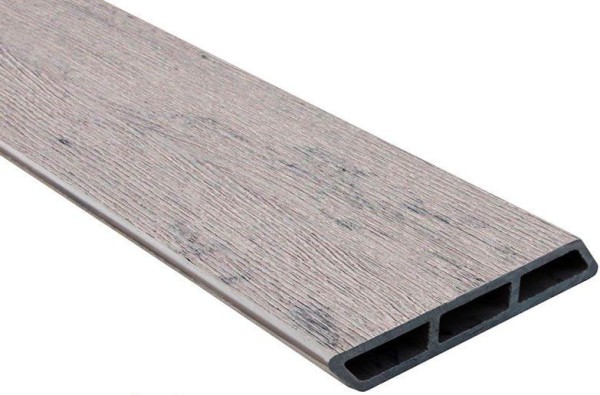 Доска Ромбус 3D ДПК Outdoor STORM GREY серая микс купить в Оренбурге