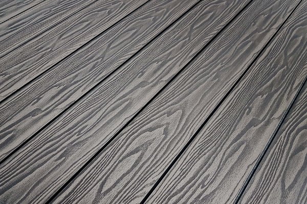 Террасная доска из ДПК Terrapol Смарт 3D Полнотелая с пазом Черное дерево купить в Оренбурге