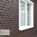 Фасадная панель Ю-Пласт Стоун Хаус Кирпич Коричневый купить в Оренбурге