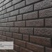 Фасадная панель Ю-Пласт Стоун Хаус Кирпич Коричневый купить в Оренбурге