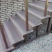 Ступень ДПК Outdoor Havana/Вельвет полнотелая серая  микс купить в Оренбурге