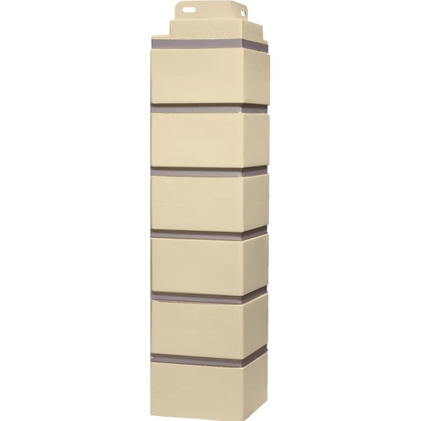 Угол Фасайдинг Серия «Кирпич клинкерный» Желтый купить в Оренбурге