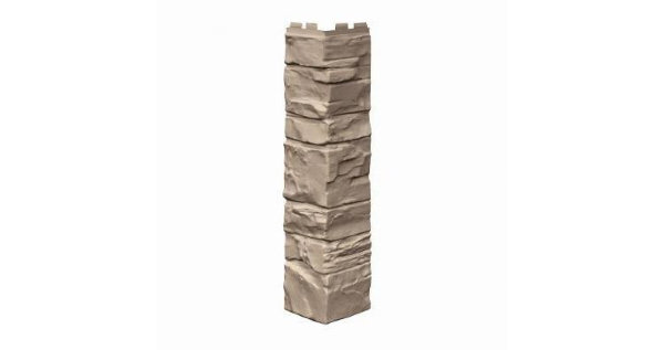 Угол наружный VOX Solid Stone Lazio камень светлая глина купить в Оренбурге