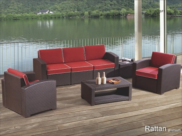 Уличные диваны и кресла коллекции Rattan Premium 5  купить в Оренбурге