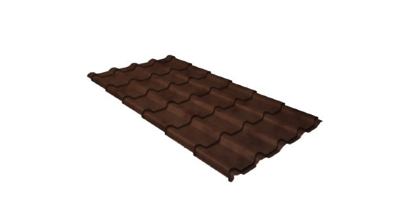 Металлочерепица камея 0,45 Safari Twincolor Brown купить в Оренбурге