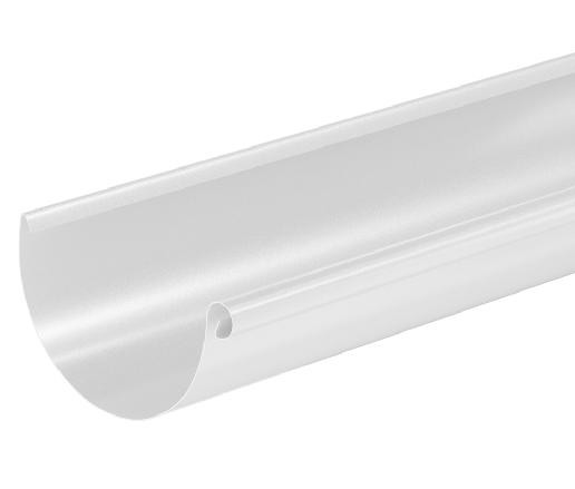 Водосток Aquasistem, система 125x90 - Водосточный желоб 3.00м RAL 9003 Белый купить в Оренбурге