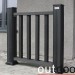 Ограждение из ДПК Outdoor Классик 3D STORM чёрный купить в Оренбурге