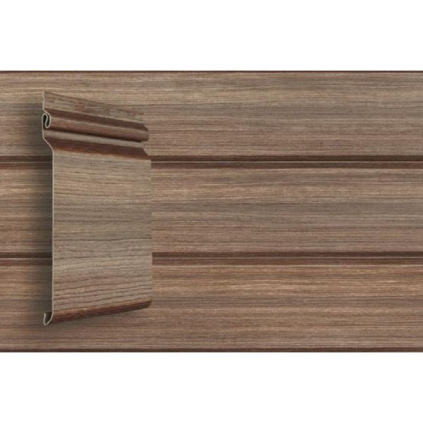 Виниловый сайдинг Grand Line Natural-Брус Tundra - Кедр купить в Оренбурге