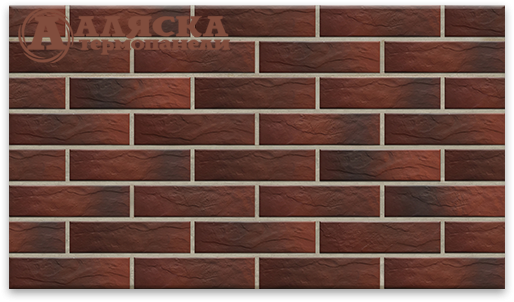 Фасадные Термопанели Аляска Cherry Rustic купить в Оренбурге