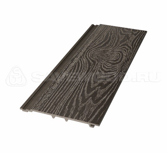 Сайдинг из дпк savewood sw-cedrus тангенциальный распил темно-коричневый купить в Оренбурге