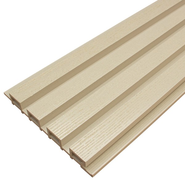 Фасадная доска из ДПК Faynag Wood Рейка Слоновая кость купить в Оренбурге
