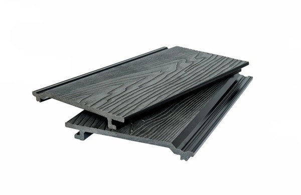 Фасадная доска 3D WOOD BRUSHING, чёрный купить в Оренбурге