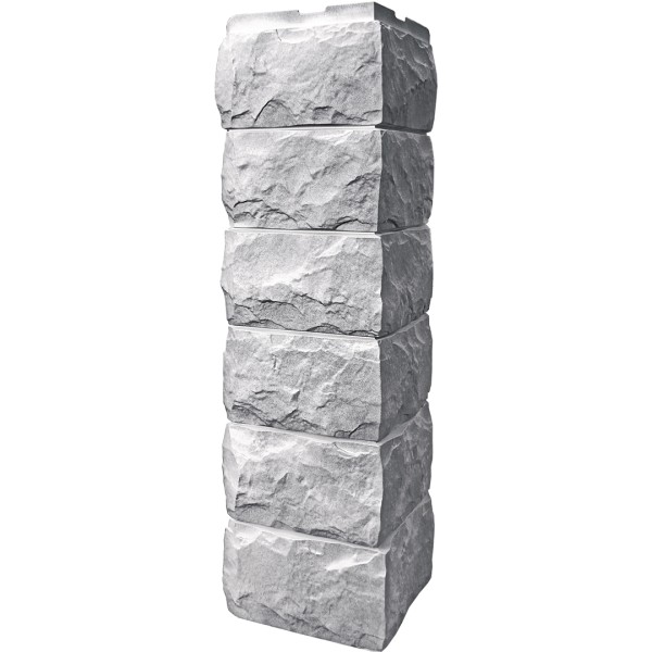 Угол наружный FineBer, Скол Светло серый купить в Оренбурге