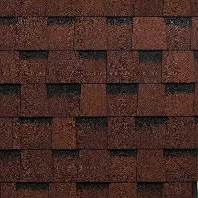Двухслойная ламинированная черепица Shinglas, серия Фазенда – Красный купить в Оренбурге