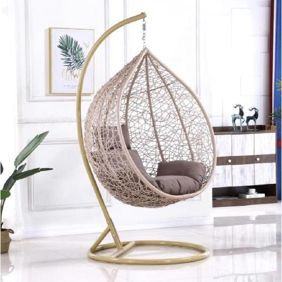 Кресло Подвесное из искусственного ротанга AFM-169A-XLB Beige купить в Оренбурге