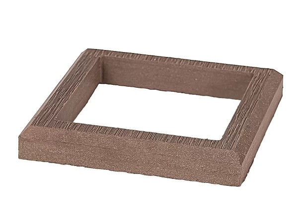 Рамка ДПК для столба 100x100 Шоколад купить в Оренбурге