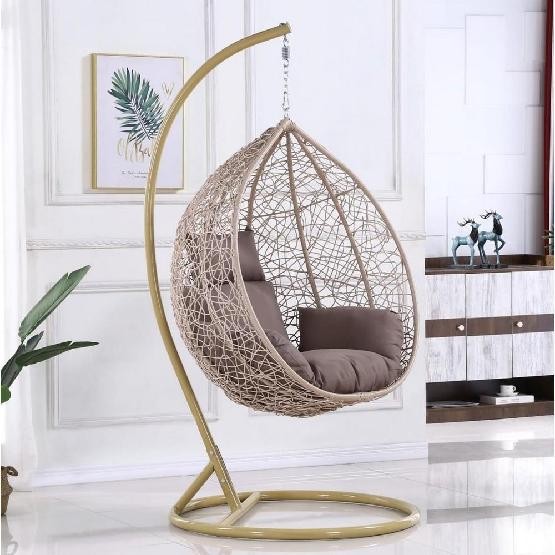 Кресло Подвесное из искусственного ротанга AFM-169A-LB Beige купить в Оренбурге