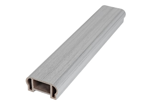 Перила верхнее фигурное Woodvex Co-Extrusion Серый купить в Оренбурге