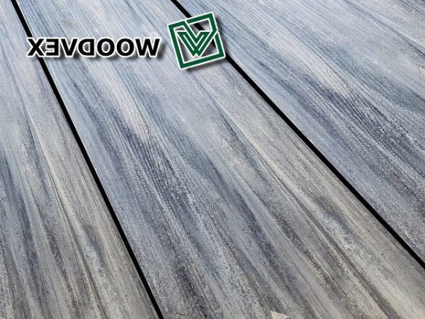 Террасная доска из ДПК WOODVEX Select Бело-серый купить в Оренбурге