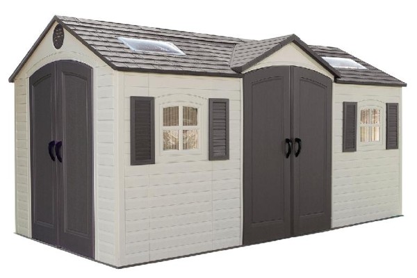 Сарай пластиковый LifeTime 15x8 DD купить в Оренбурге